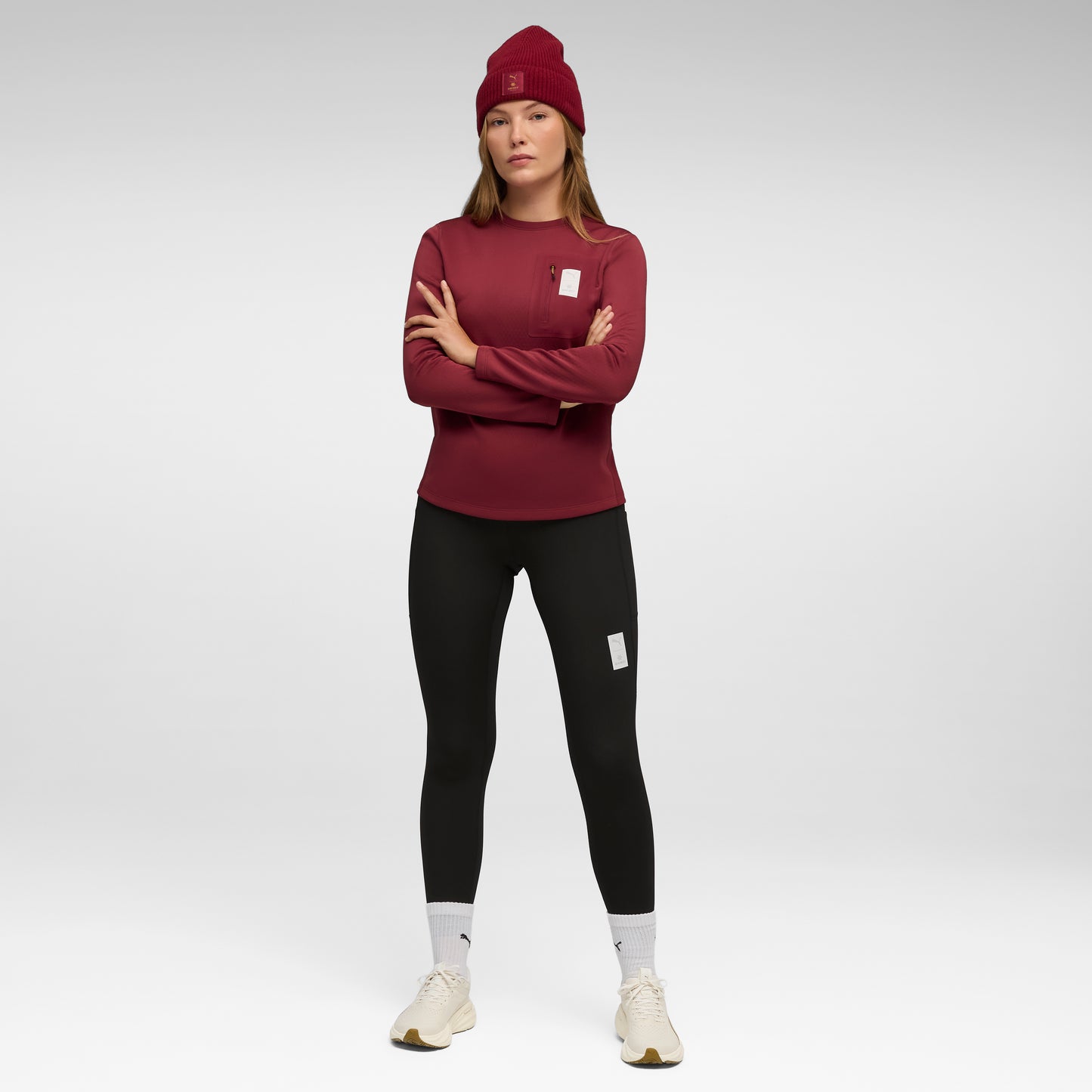 ランニングタイツ P52756001 W Puma X SAYSKY Full Tight - Puma Black [レディーズ]