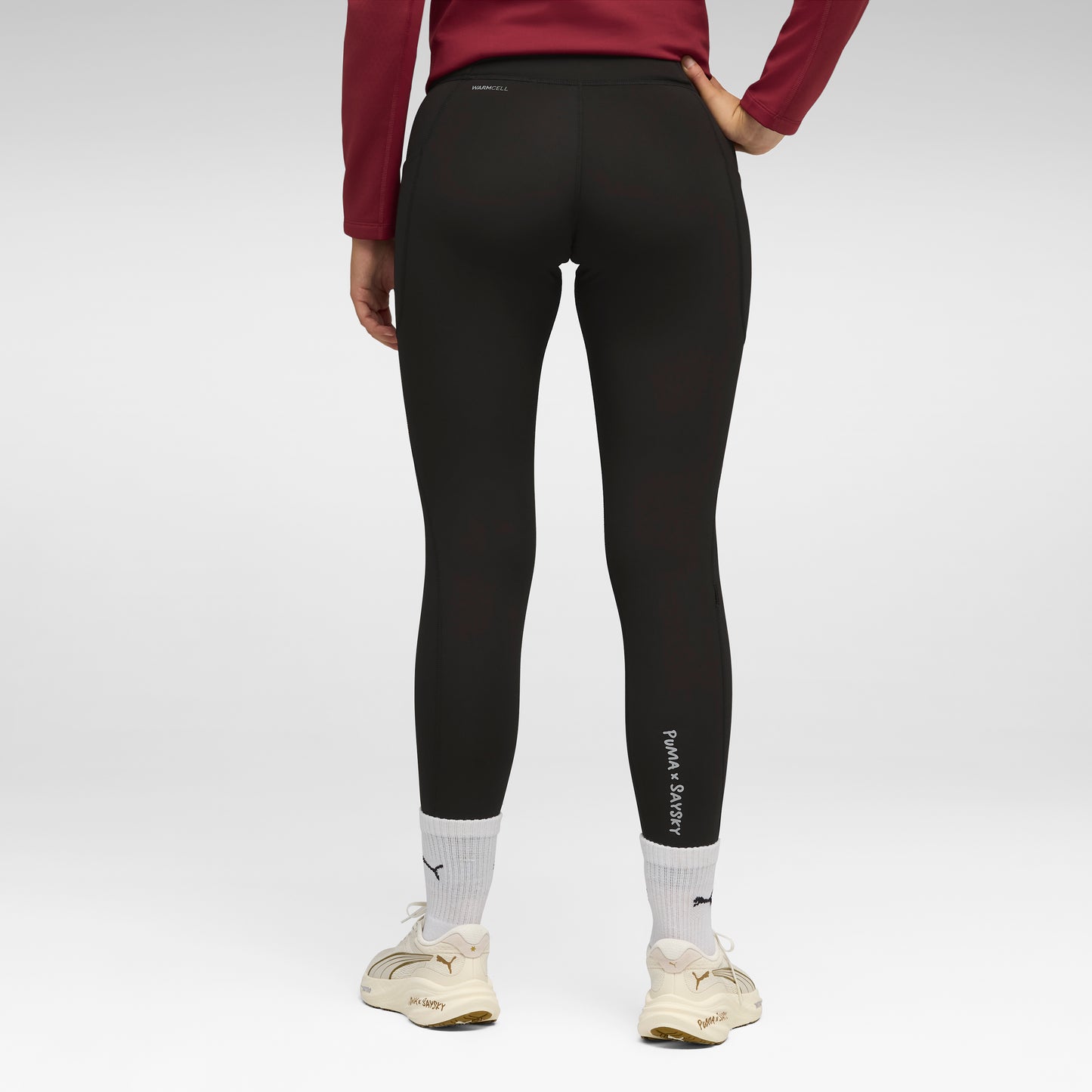 ランニングタイツ P52756001 W Puma X SAYSKY Full Tight - Puma Black [レディーズ]