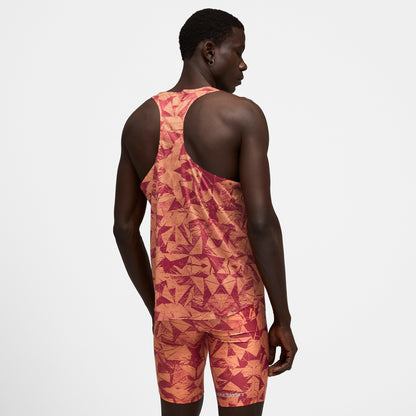 レースシングレット P52822790 M Puma X SAYSKY Singlet Aop - Team Regal Red [メンズ]