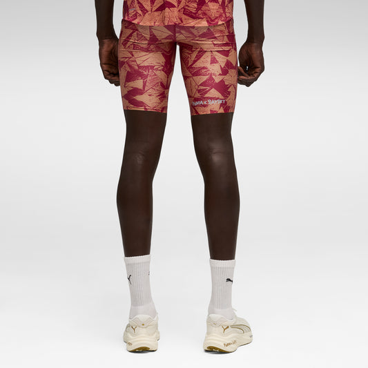 ランニングタイツ P52783290 M Puma X SAYSKY Short Tight Ao - Team Regal Red [メンズ]