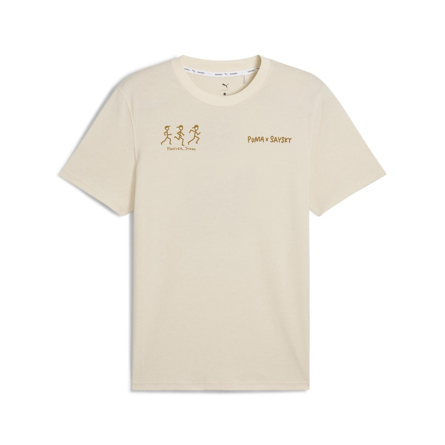 ランニングTシャツ P52823387 Unisex Puma X SAYSKY SS Tee - Alpine Snow [ユニセックス]