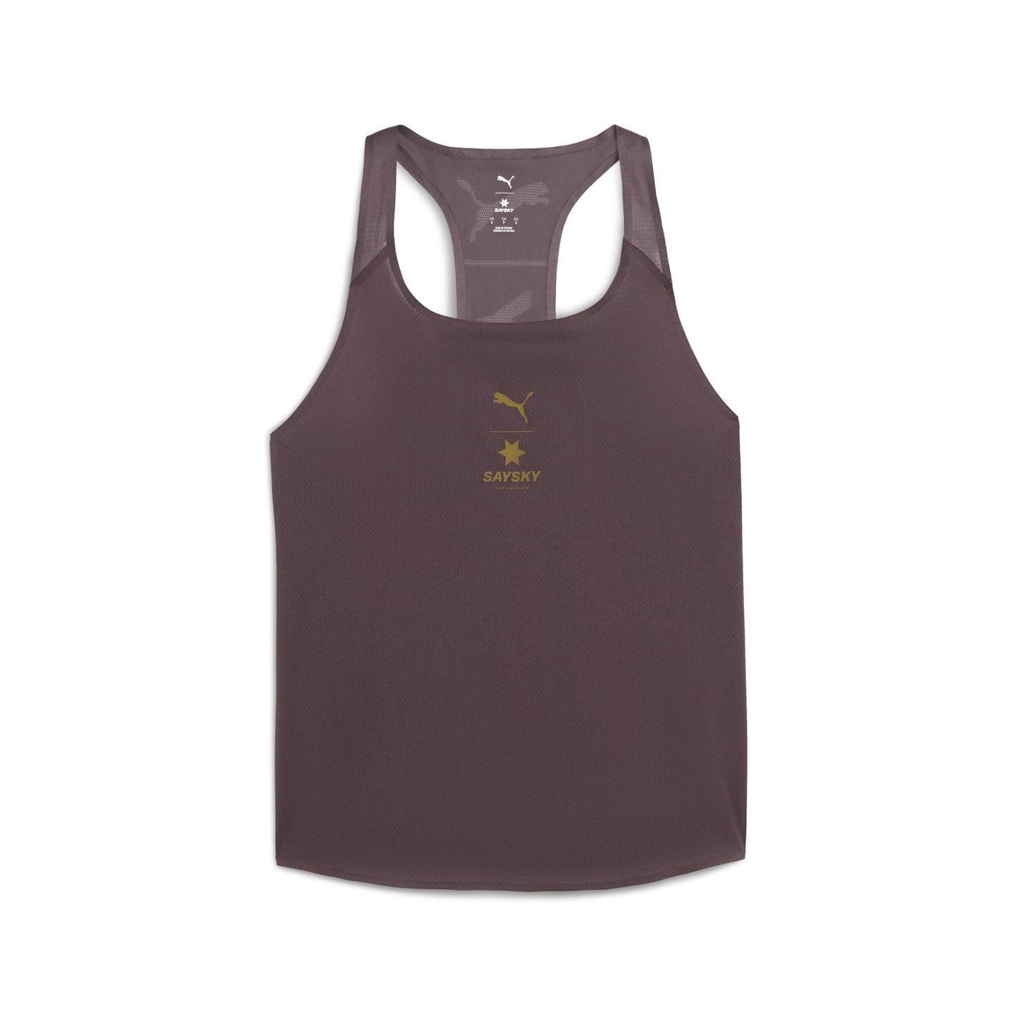 レースシングレット P52823888 W Puma X SAYSKY Singlet - Raisin [レディーズ]