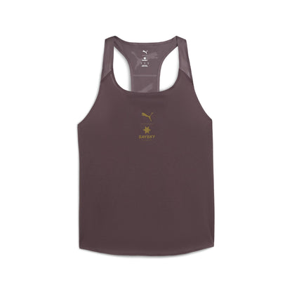 レースシングレット P52823888 W Puma X SAYSKY Singlet - Raisin [レディーズ]