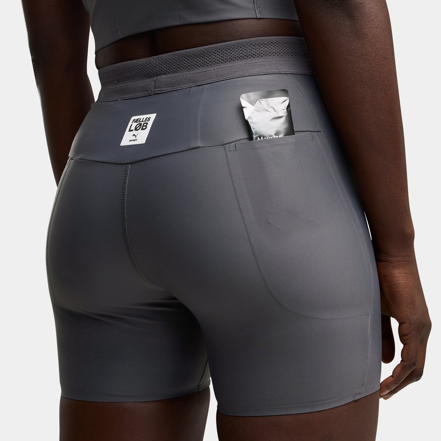 ショートタイツ P52899699 W Puma X SAYSKY 5inch Short Tights - Strong Gray [レディーズ]