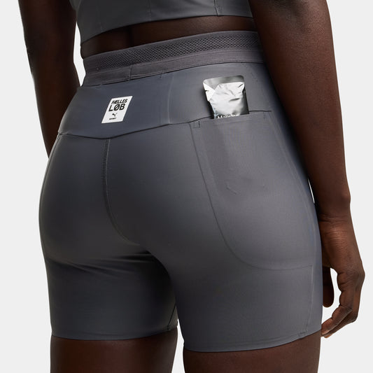 ショートタイツ P52899699 W Puma X SAYSKY 5inch Short Tights - Strong Gray [レディーズ]