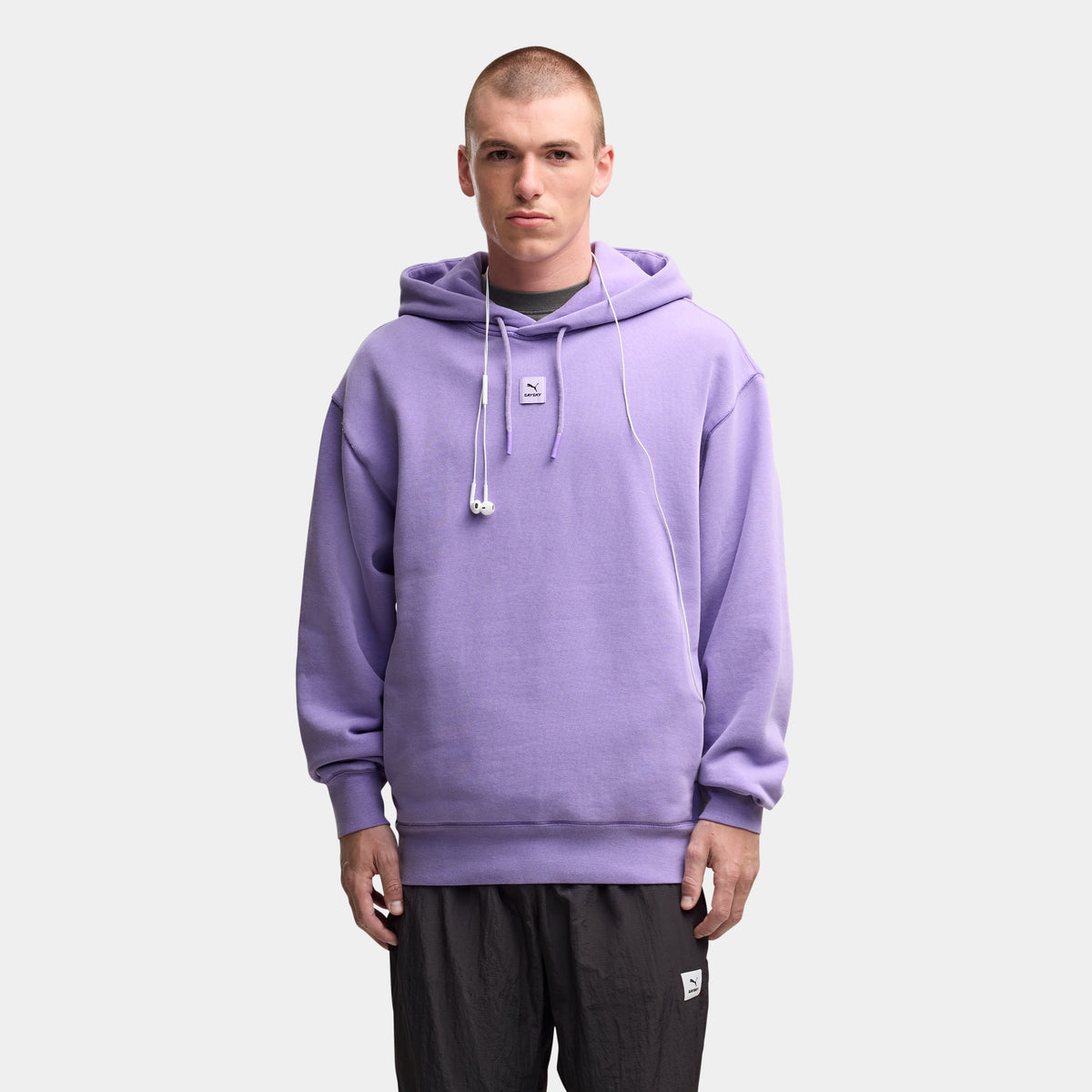 スウェットパーカー P52901446 Unisex Puma X SAYSKY Graphic Sweatshirt - Lavender Alert [ユニセックス]