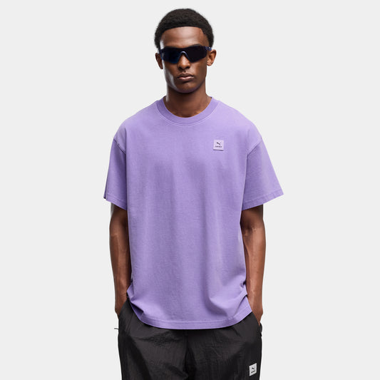 ランニングTシャツ P52901546 Unisex Puma X SAYSKY Graphic Team Tee - Lavender Alert [ユニセックス]