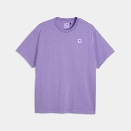 ランニングTシャツ P52901546 Unisex Puma X SAYSKY Graphic Team Tee - Lavender Alert [ユニセックス]