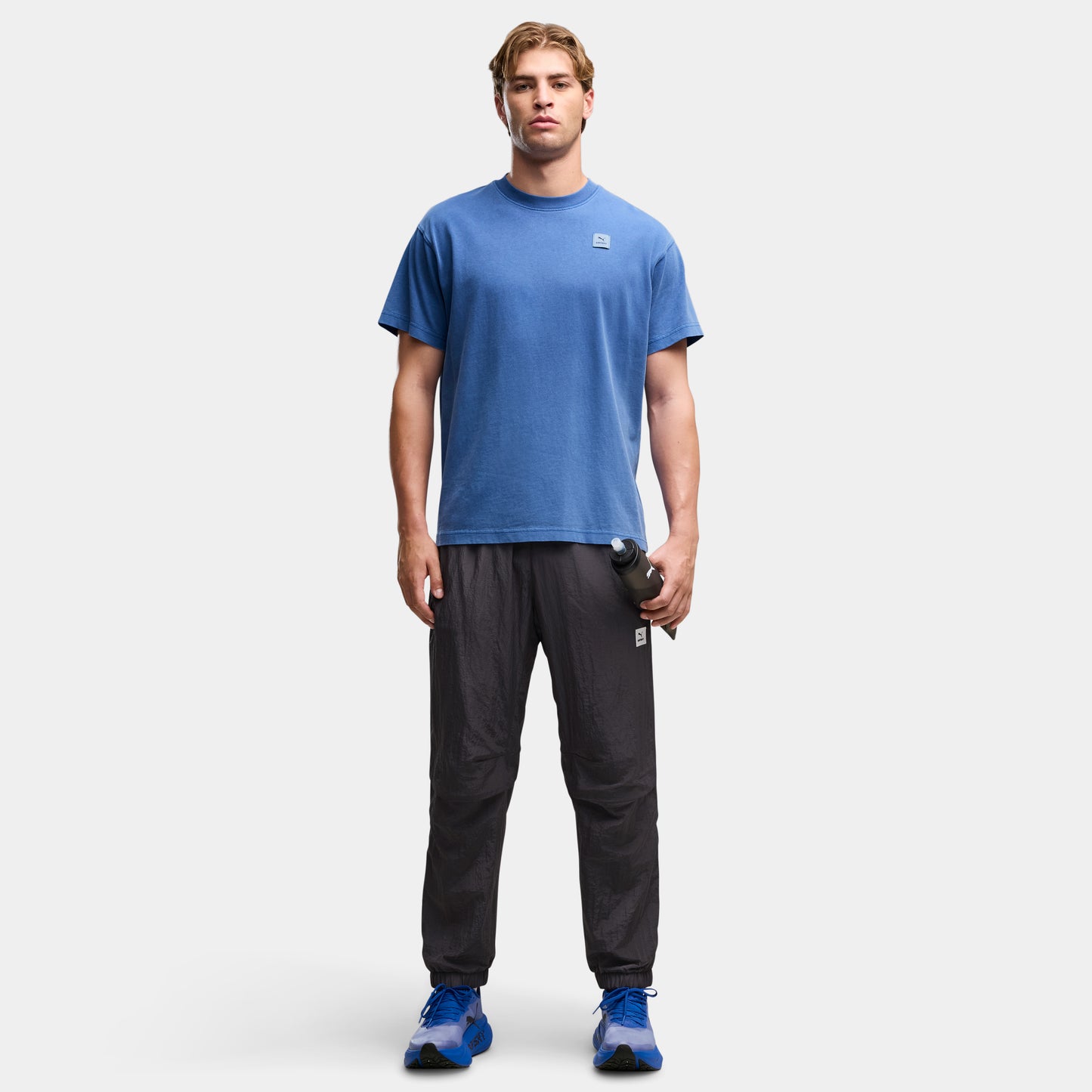 ランニングTシャツ P52901598 Unisex Puma X SAYSKY Graphic Team Tee - Cobalt Glaze [ユニセックス]