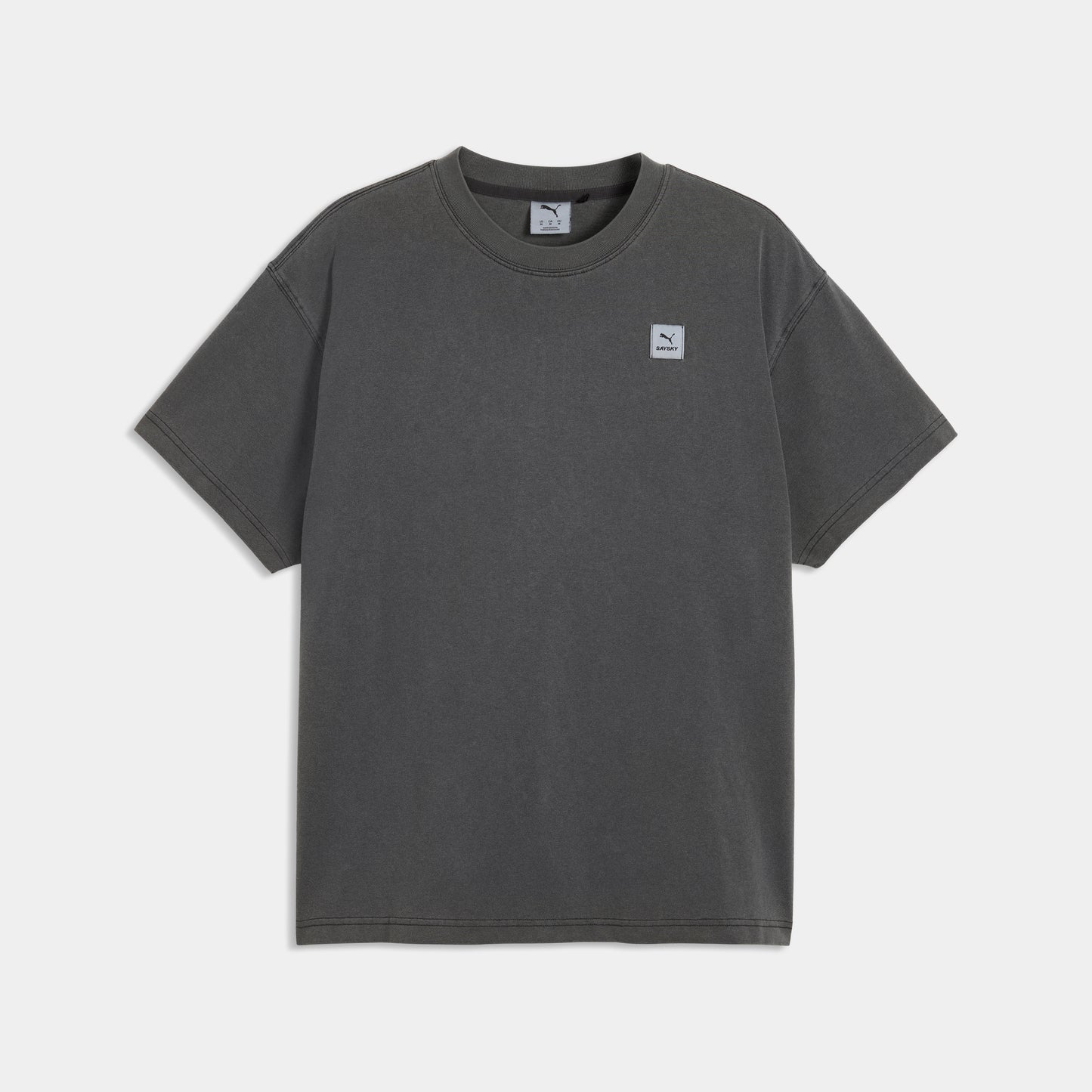 ランニングTシャツ P52901599 Unisex Puma X SAYSKY Graphic Team Tee - Flat Dark Gray [ユニセックス]