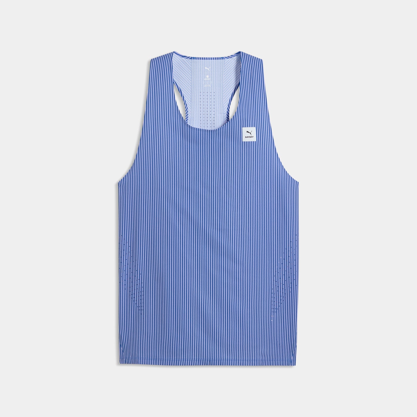 レースシングレット P52901699 M Puma X SAYSKY Ultraweave Singlet - Cobalt Glaze [メンズ]