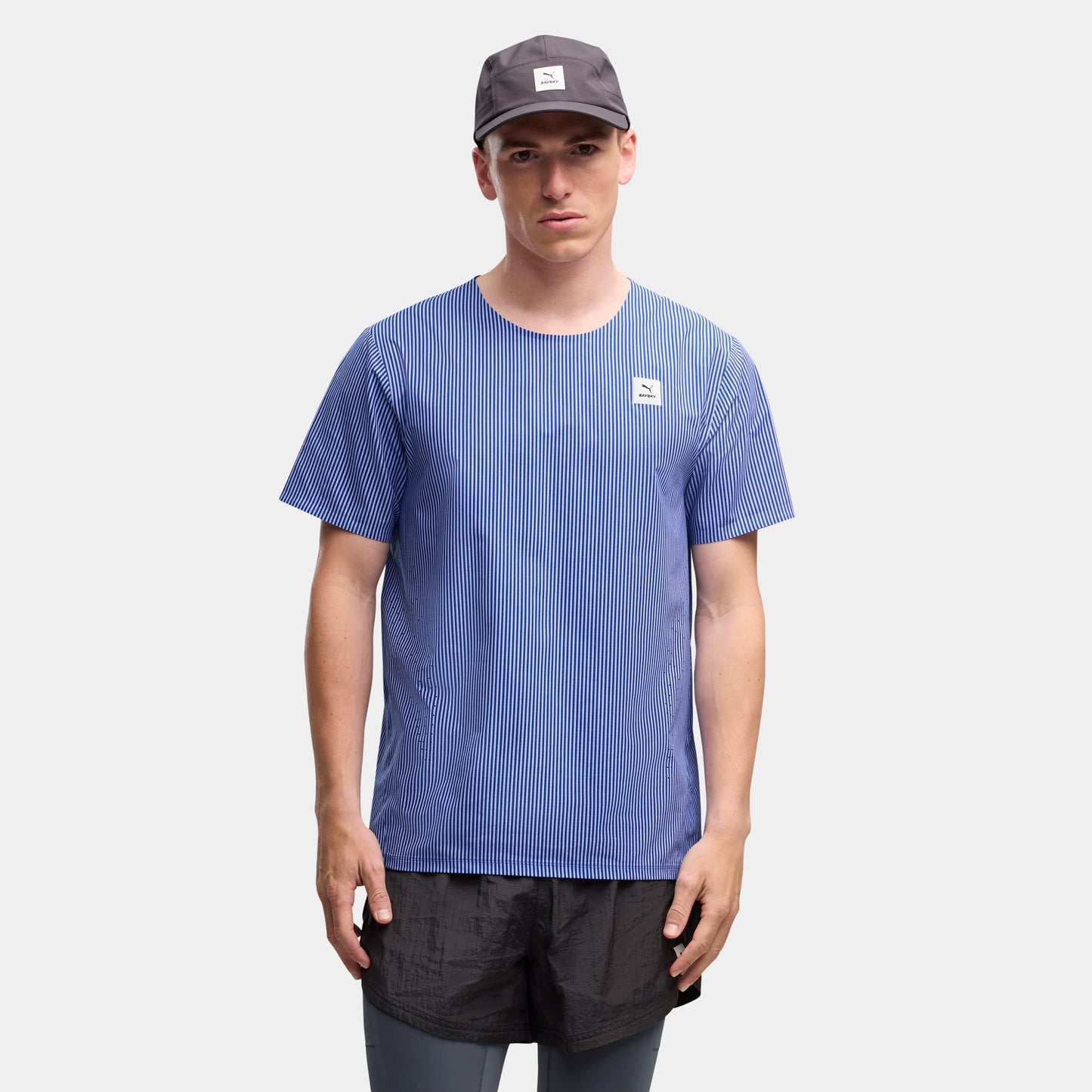 ランニングTシャツ P52919199 M Puma X SAYSKY Ultraweave Short Sleeve - Cobalt Glaze [メンズ]