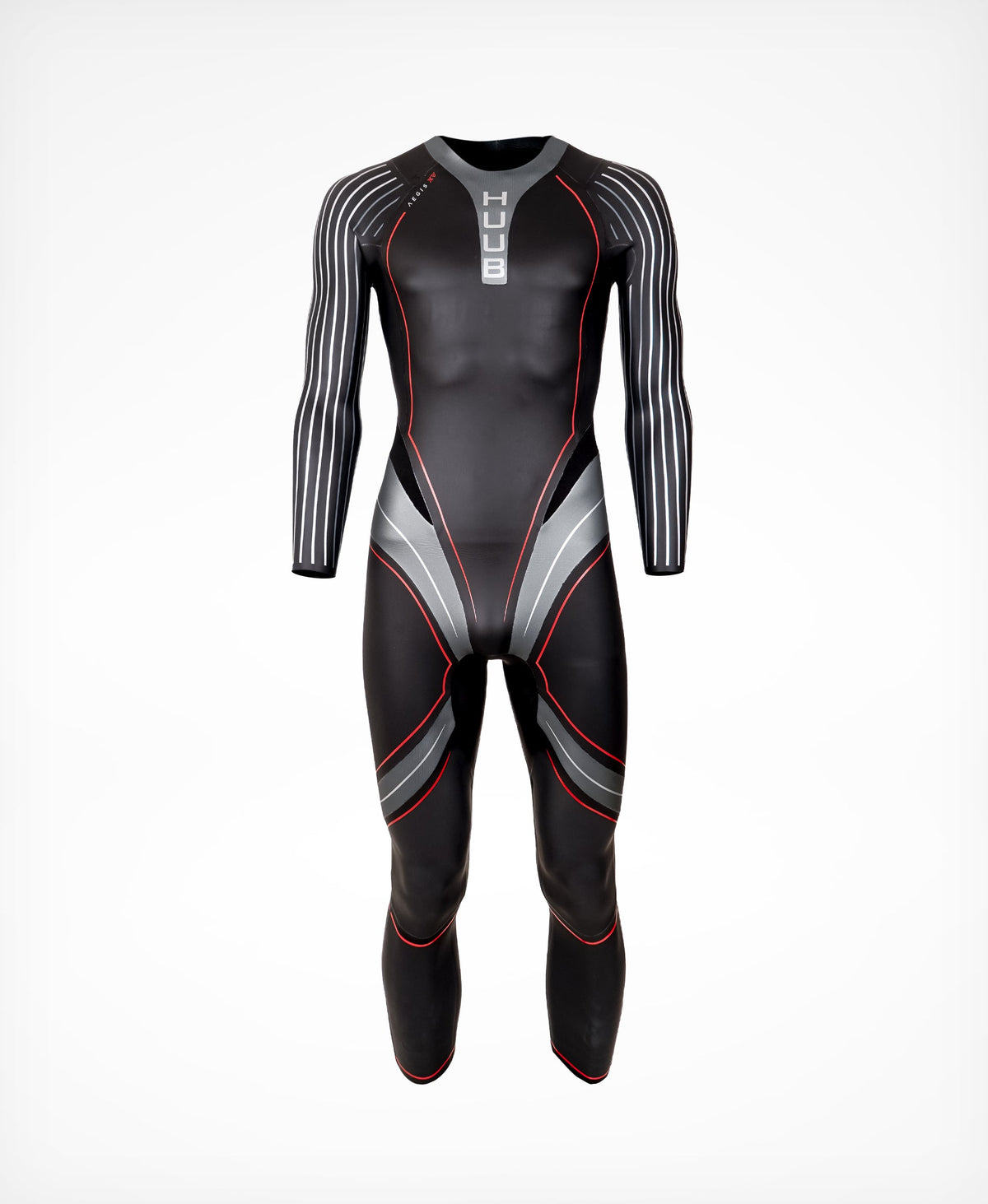 トライアスロン用ウェットスーツ AEGXV35 Aegis Xv Wetsuit 3:5 - Black/Grey [メンズ]