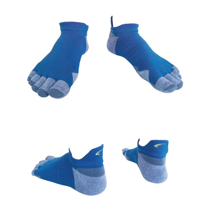 ランニングソックス（5本指） FXR043BLU ランニング用3Dソックス 5本指キティウス - Blue [ユニセックス]
