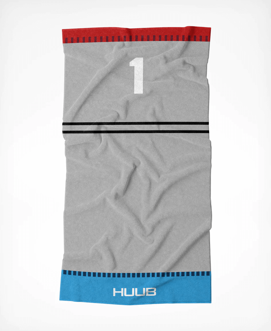 タオル A2-TB1TOWEL Thunderbird 1 Towel - Grey/Red/Blue [ユニセックス]