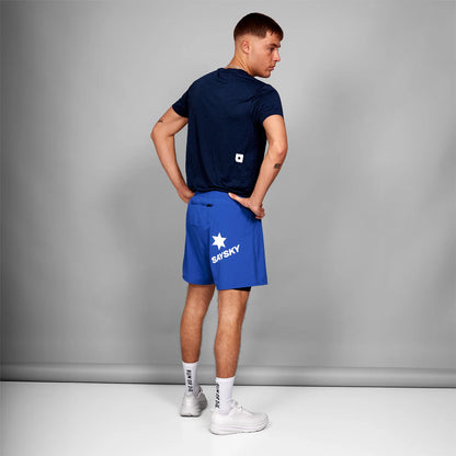 ランニングTシャツ XMRSS30c201 Clean Combat T-shirt - Blue [メンズ]
