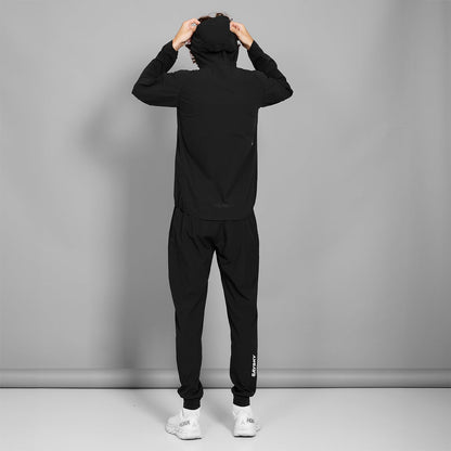ランニングジャケット XMRJA20c901 Clean Pace Hooded Jacket - Black [メンズ]
