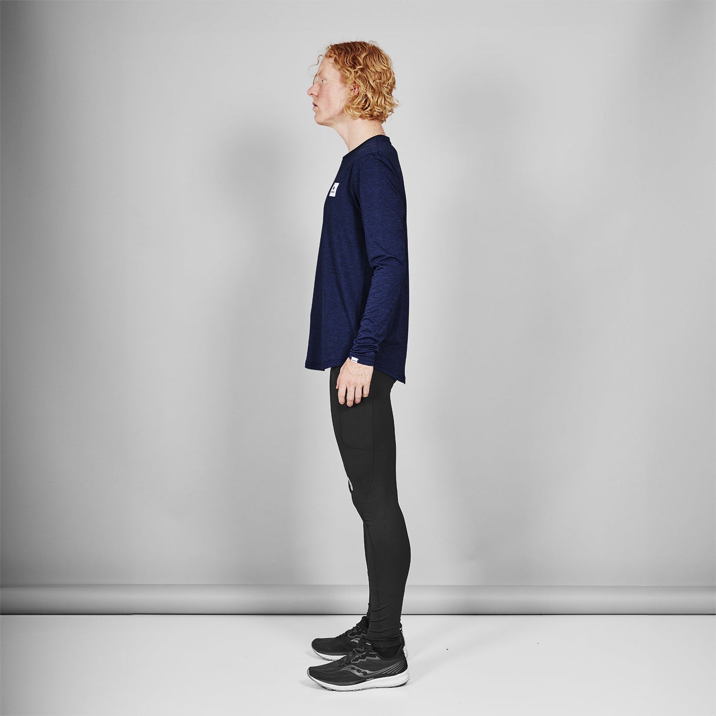 ランニングTシャツ（ロングスリーブ） XMRLS20c2001 Clean Pace Long Sleeve - Blue [メンズ]
