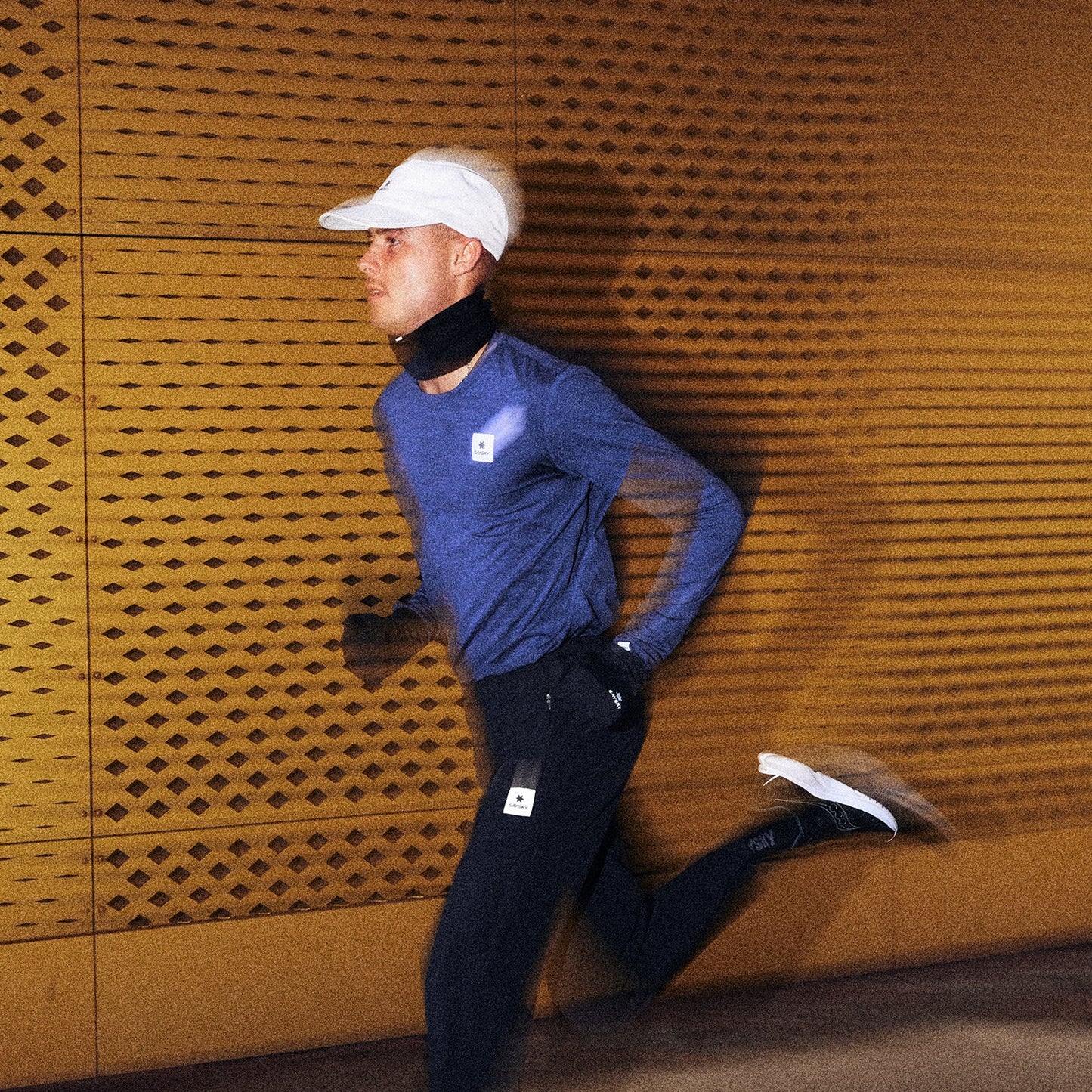 ランニングTシャツ（ロングスリーブ） XMRLS20c2001 Clean Pace Long Sleeve - Blue [メンズ]