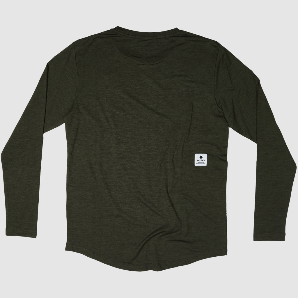 □ 公式 □ SAYSKY/セイスカイ ランニングTシャツ（ロングスリーブ） XMRLS20c3001 Classic Pace Long  Sleeve - Green [メンズ] – STYLEBIKE