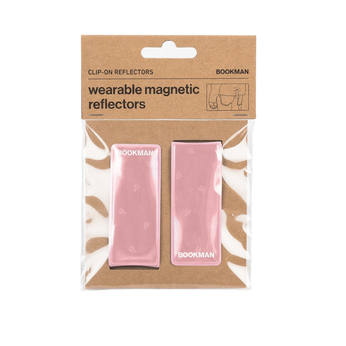 リフレクター BM-408 Clip-on-reflectors クリップオンリフレクター Clip-on Reflectors - Pink