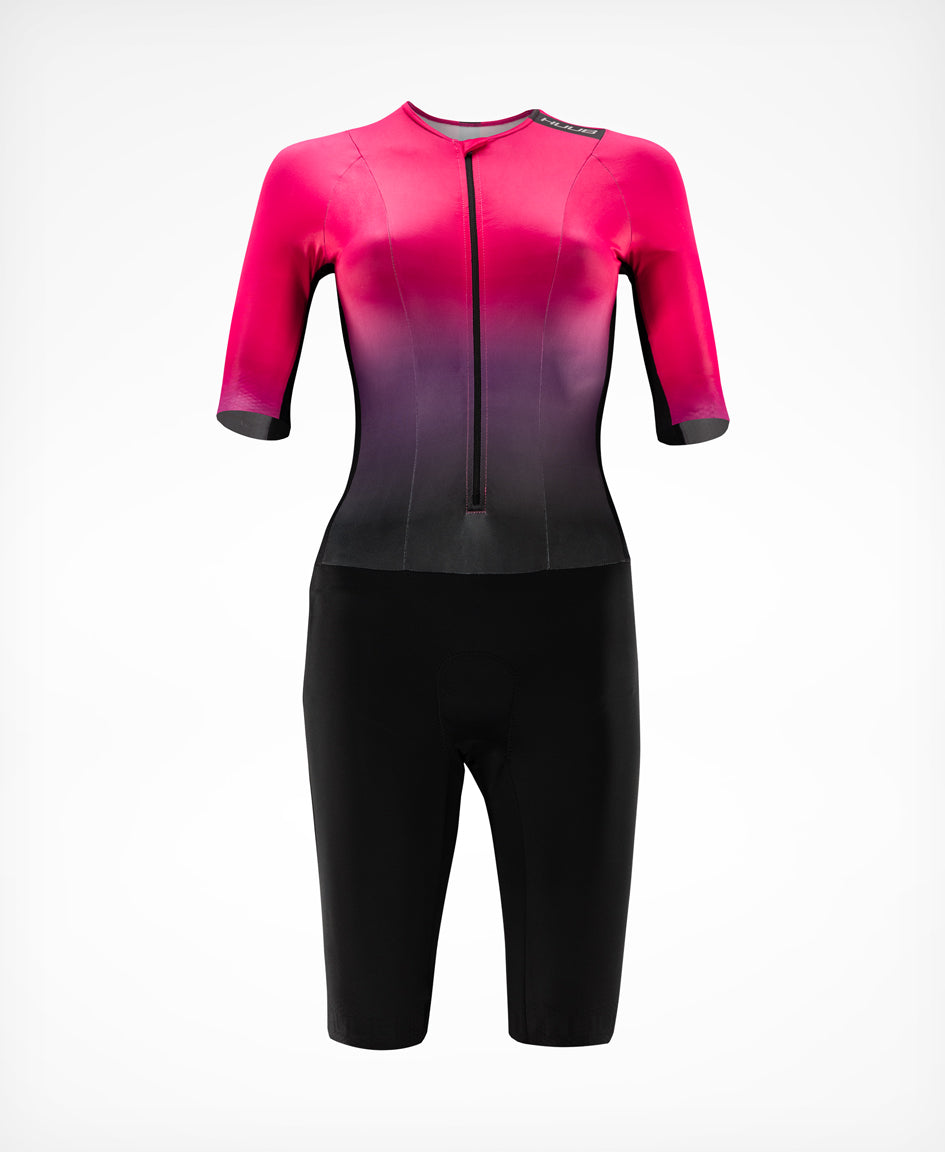 トライアスロンスーツ TCWLCRBW Collective Trisuit Wmns - Black/Red Fade [レディーズ]