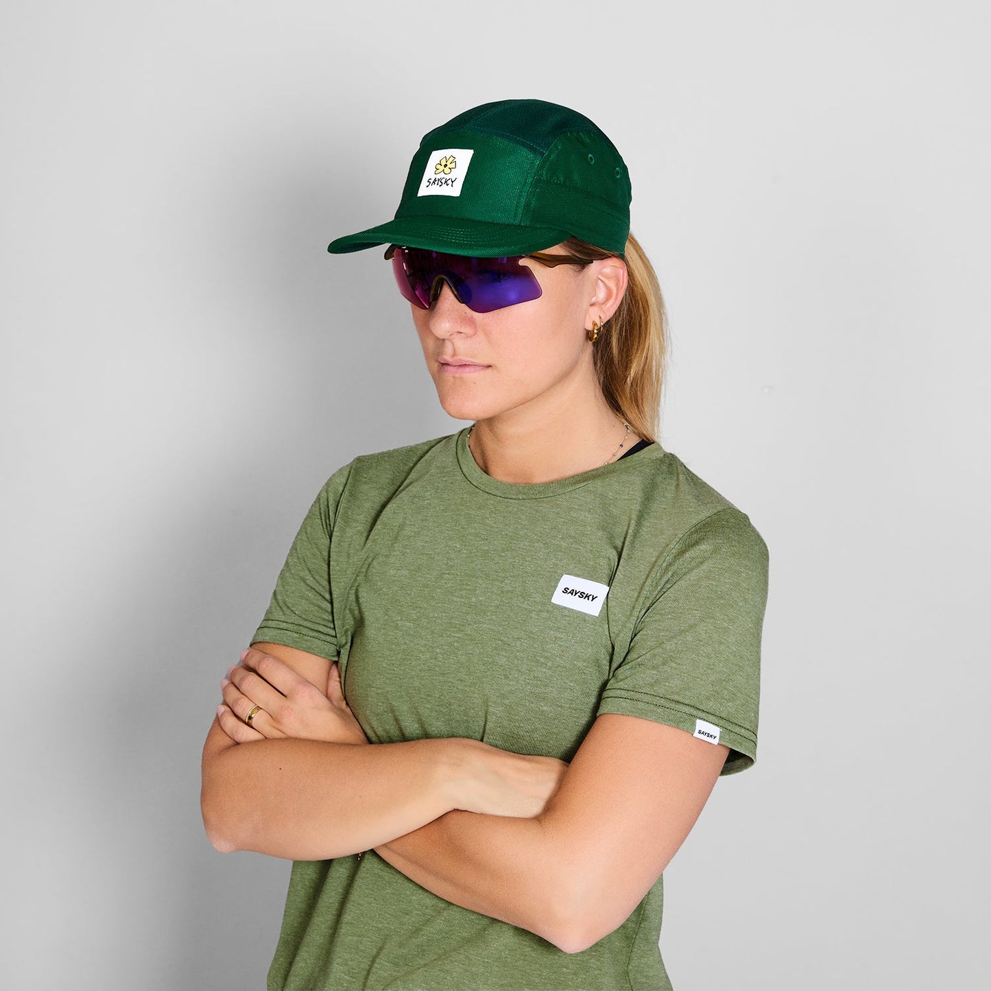 ランニングキャップ LUACA101c305 Combat Cap 101 - Green [ユニセックス]