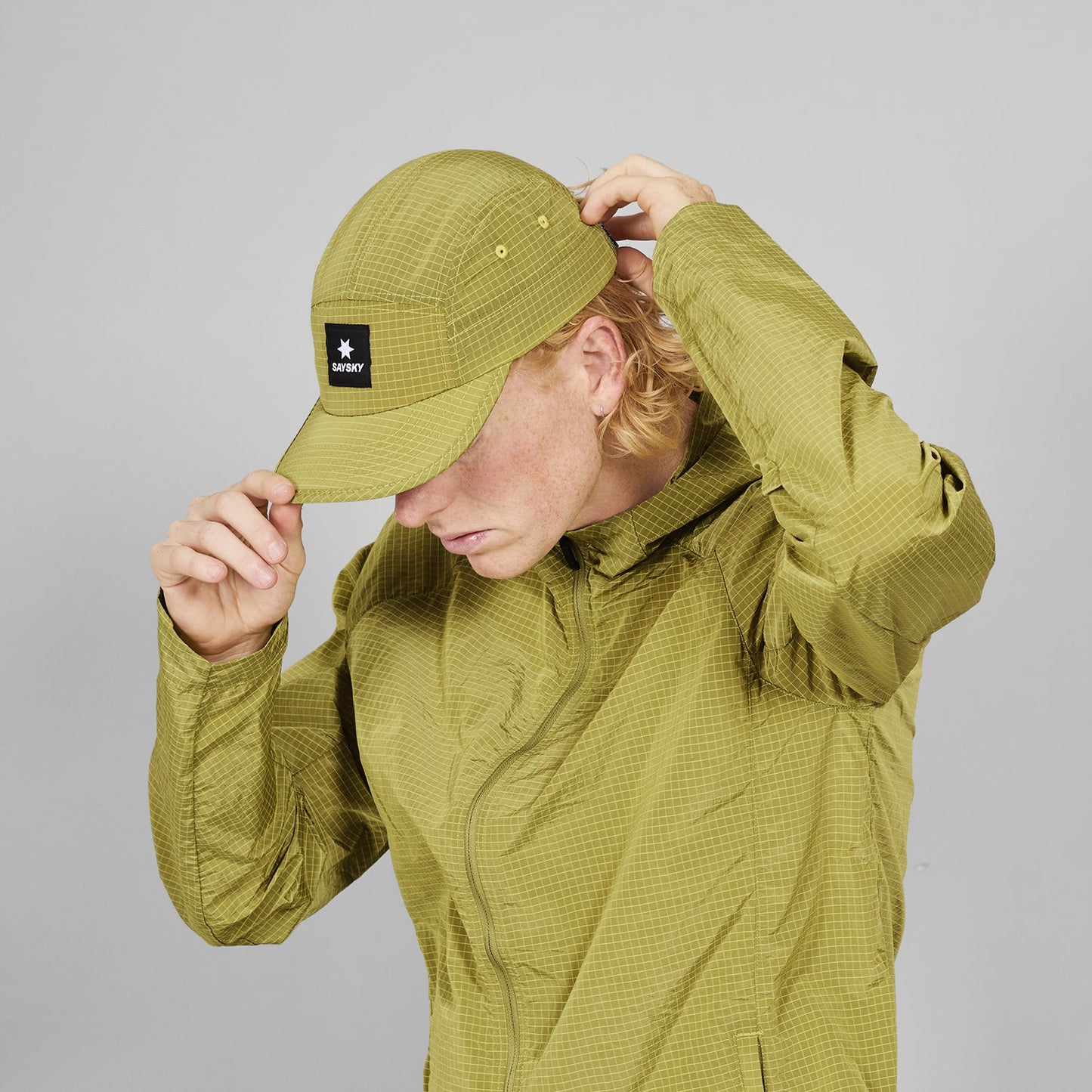 ランニングキャップ MUACA104c409 Combat Cap 104 - Yellow [ユニセックス]