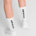 ランニングソックス OUASO102c102 Combat High Socks - White [ユニセックス]