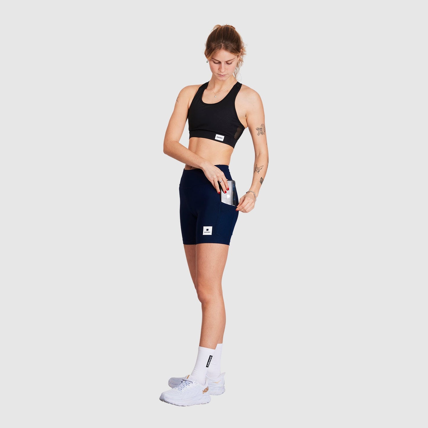 ショートタイツ XWRST30c201 Wmns Combat+ Short Tights 7inch - Blue [レディーズ]