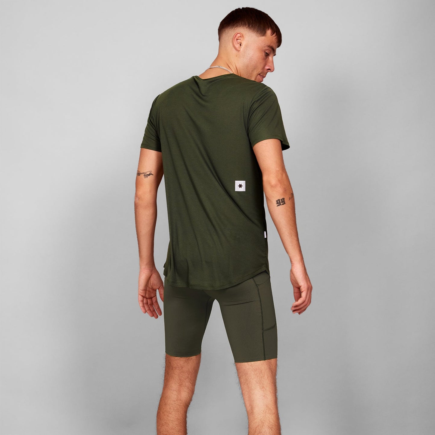 ショートタイツ XMRST31c301 Combat+ Short Tights 9inch - Green [メンズ]
