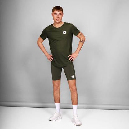 ショートタイツ XMRST31c301 Combat+ Short Tights 9inch - Green [メンズ]