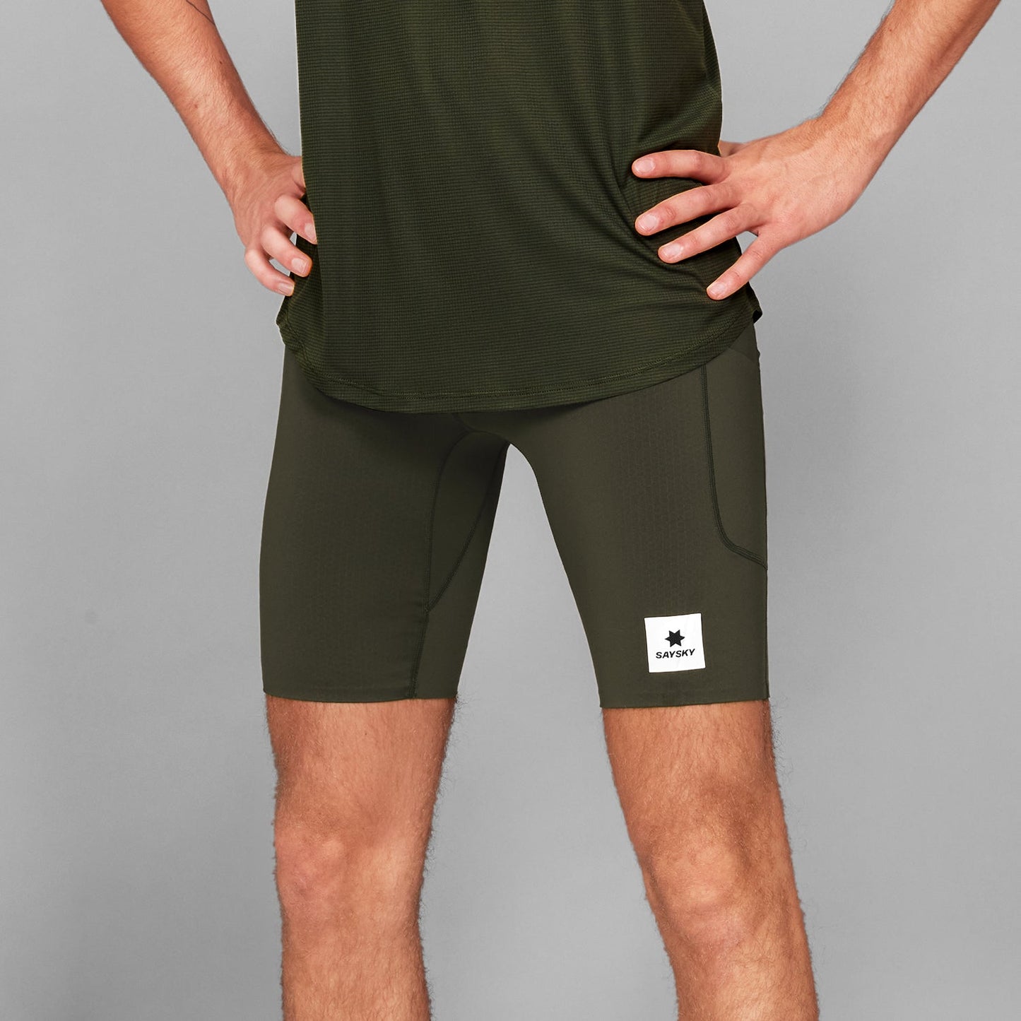 ショートタイツ XMRST31c301 Combat+ Short Tights 9inch - Green [メンズ]