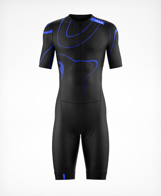 トライアスロンスーツ COREQ Core Aero Tri Suit Blue Slick - Black/Blue [メンズ]