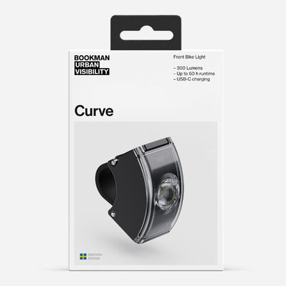 ライト BM-551 カーブフロントライト Curve Front Light USBタイプC - Black