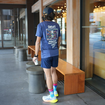 ランニングTシャツ ZMRSS26c2007 Pace Tokyo 2025 T-shirt - Blue [メンズ]