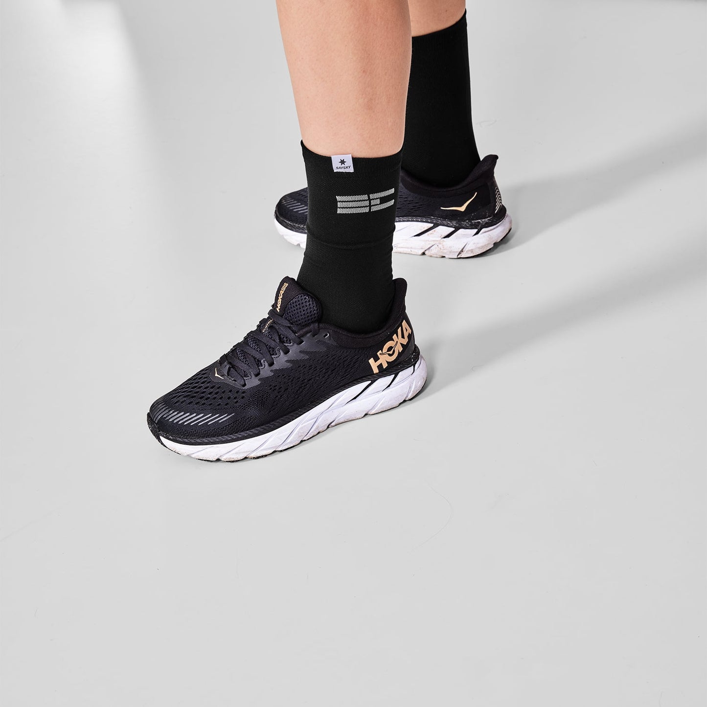 ソックス ZMASO13c901 Earls X SAYSKY High Combat Socks - Black [ユニセックス]