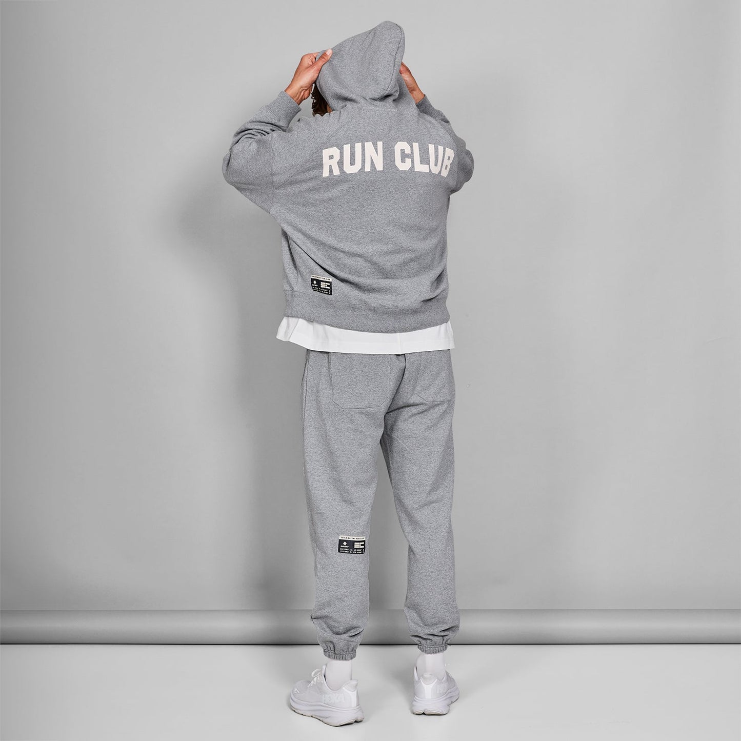 スウェットパーカー ZMLHO01c6005 Earls X SAYSKY Hoodie - Grey Melange [メンズ]