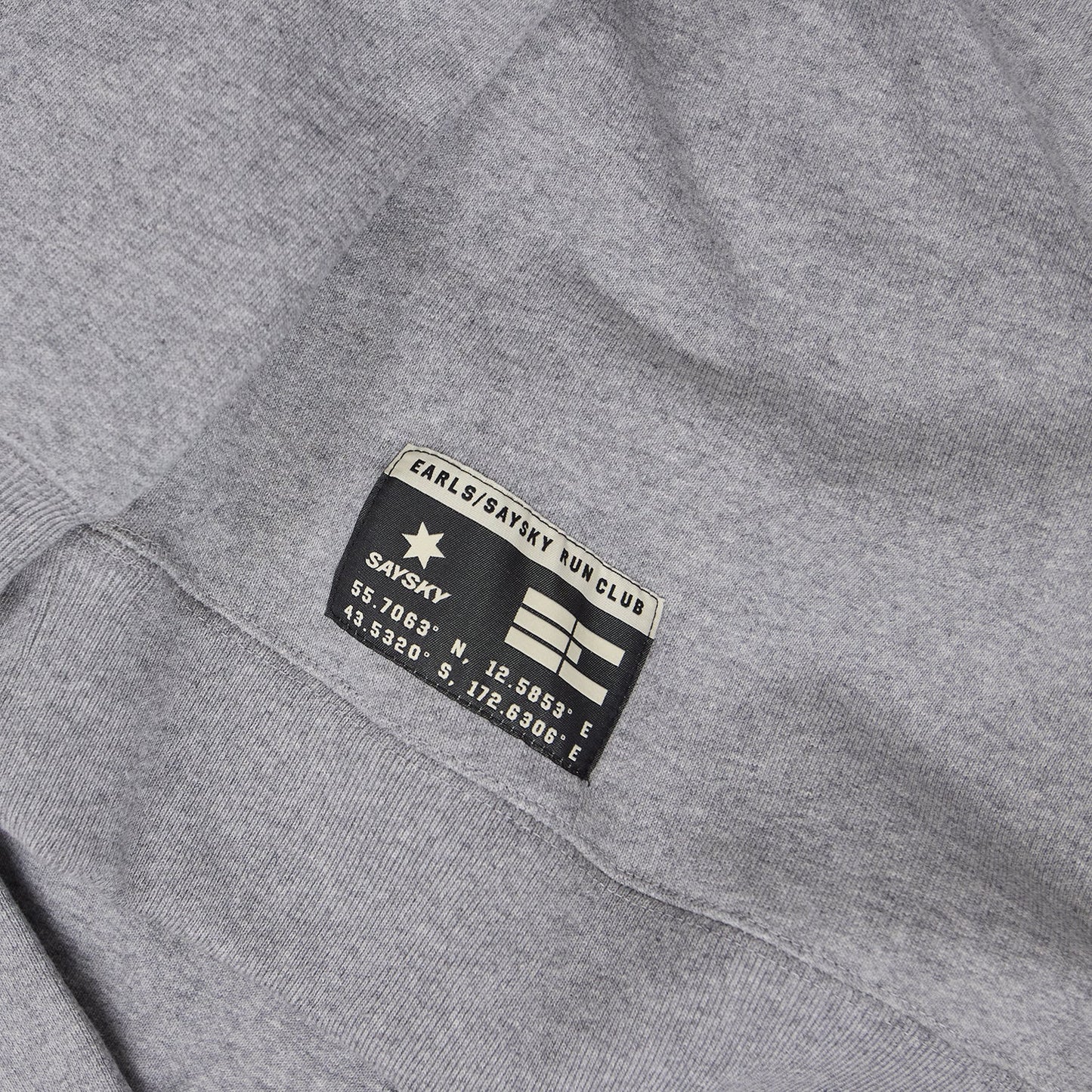 スウェットパーカー ZMLHO01c6005 Earls X SAYSKY Hoodie - Grey Melange [メンズ]