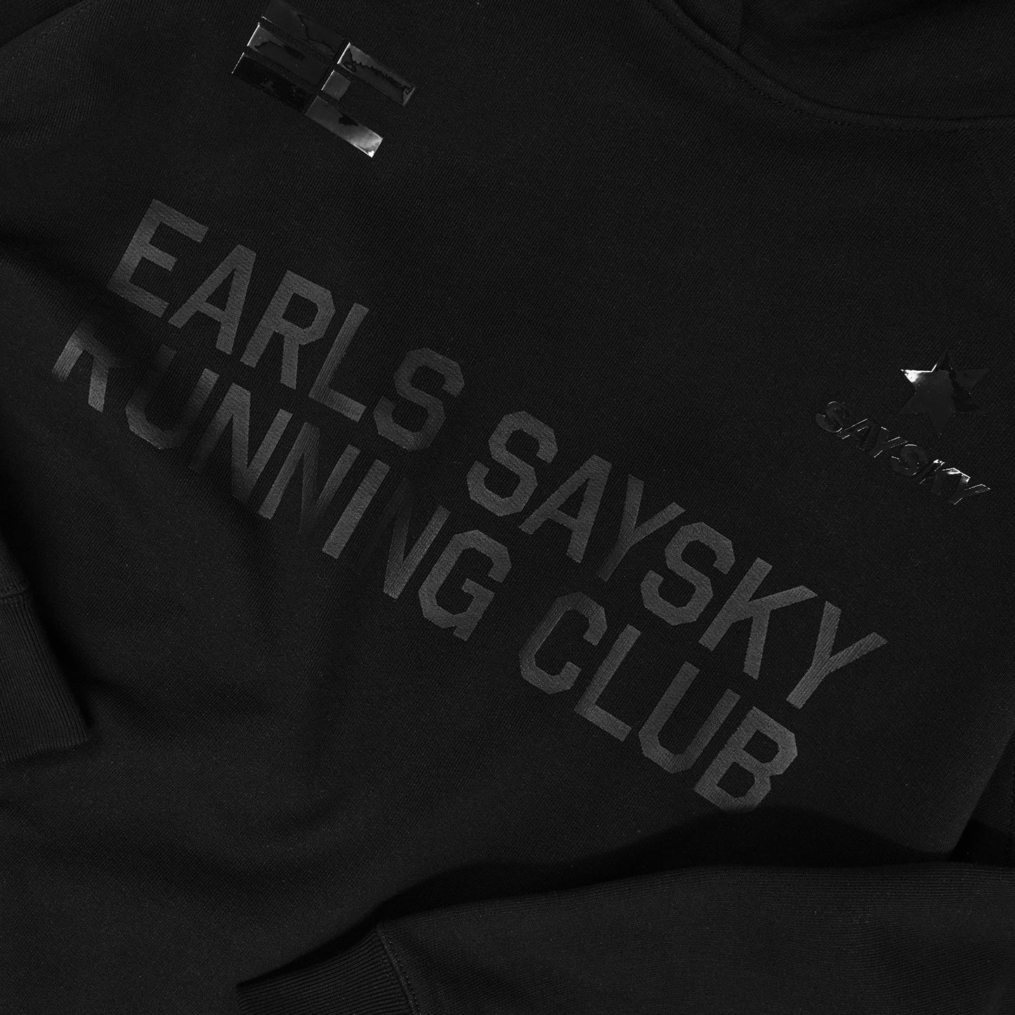スウェットパーカー ZMLHO01c901 Earls X SAYSKY Hoodie - Black [メンズ]