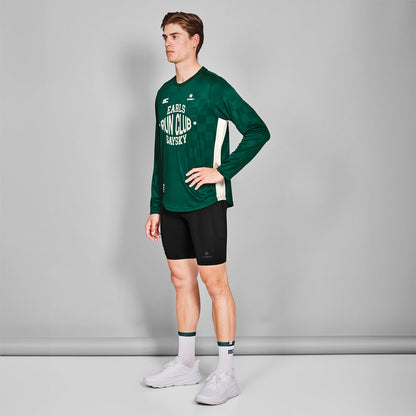 ランニングTシャツ（ロングスリーブ） ZMRLS11c307 Earls X SAYSKY Long Sleeve - Green [メンズ]