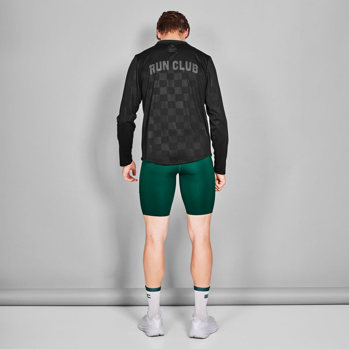 ランニングTシャツ（ロングスリーブ） ZMRLS11c901 Earls X SAYSKY Long Sleeve - Black [メンズ]
