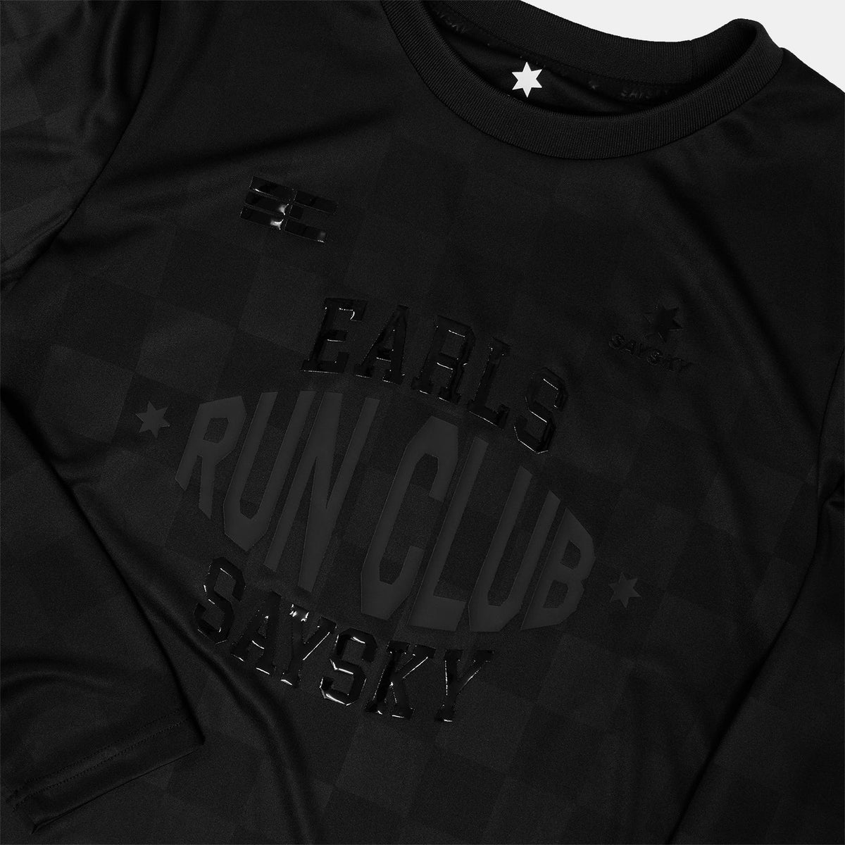 ランニングTシャツ（ロングスリーブ） ZMRLS11c901 Earls X SAYSKY Long Sleeve - Black [メンズ]