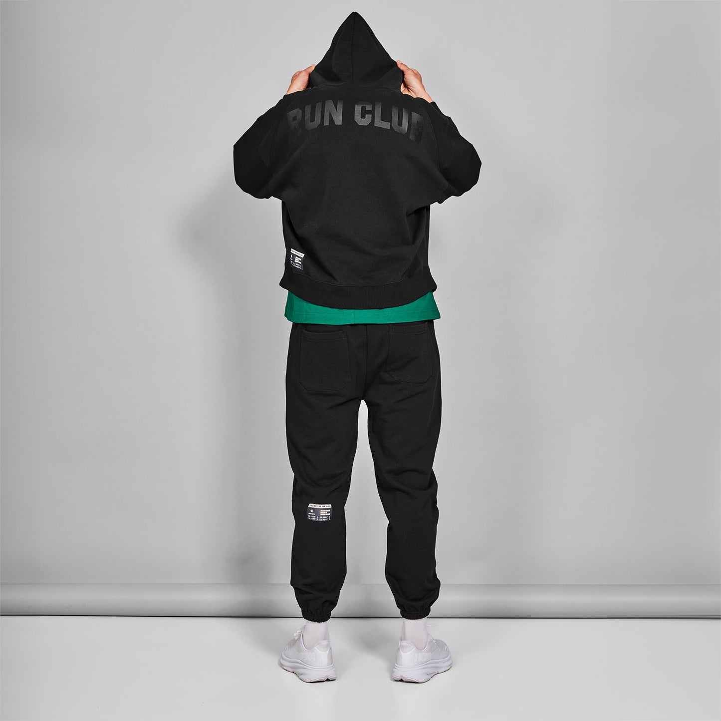 スウェットパンツ ZMLPA01c901 Earls X SAYSKY Pants - Black [メンズ]