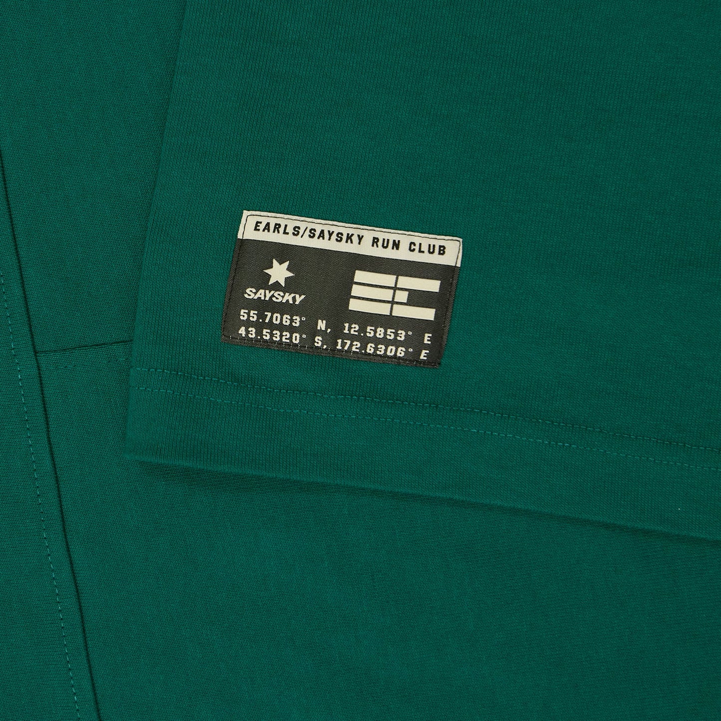ランニングTシャツ ZMRSS16c307 Earls X SAYSKY T-shirt - Green [メンズ]