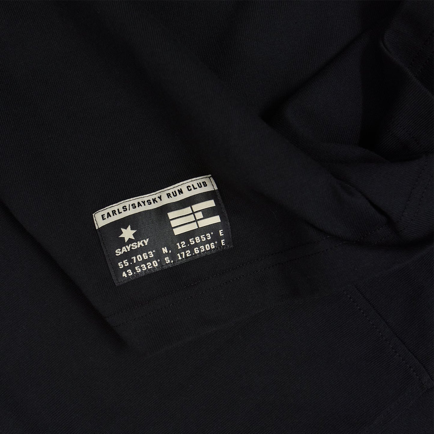 ランニングTシャツ ZMRSS16c901 Earls X SAYSKY T-shirt - Black [メンズ]
