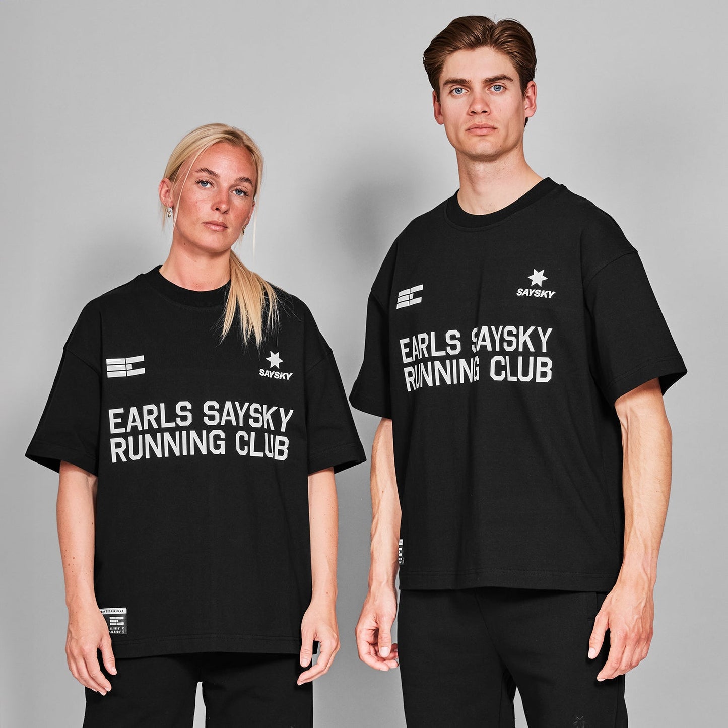 ランニングTシャツ ZMRSS16c901 Earls X SAYSKY T-shirt - Black [メンズ]