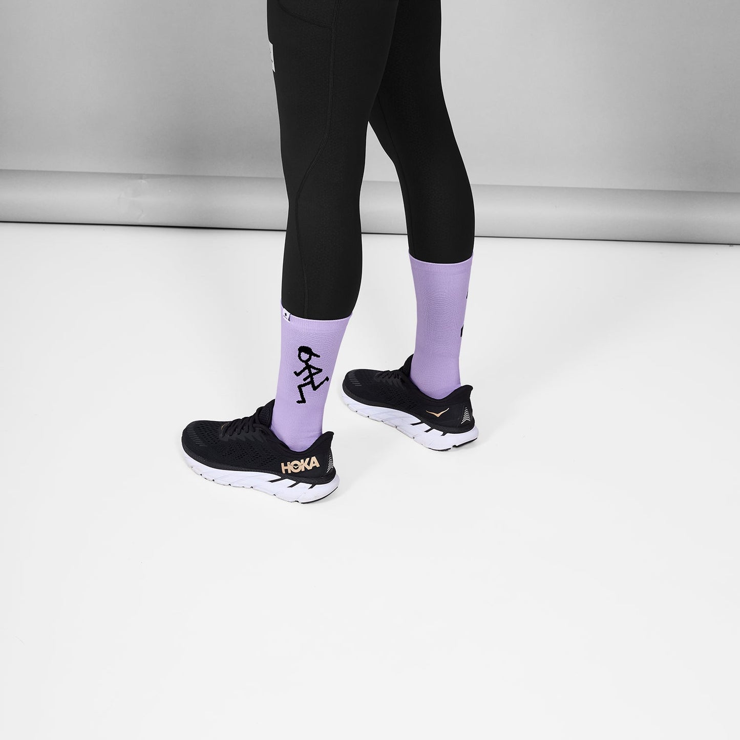 ソックス MUASO103c710 Graphic Combat Socks 100 - Purple [ユニセックス]