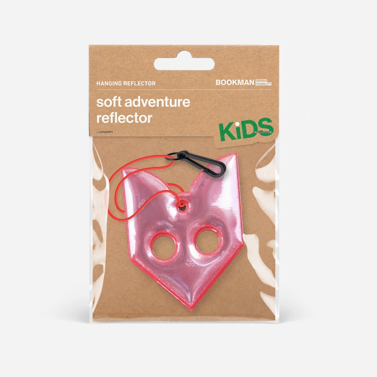 リフレクター BM-484 Hanging-reflector-adventure ハンギングリフレクター（アドベンチャー） Hanging Reflector Adventure - Fox Red