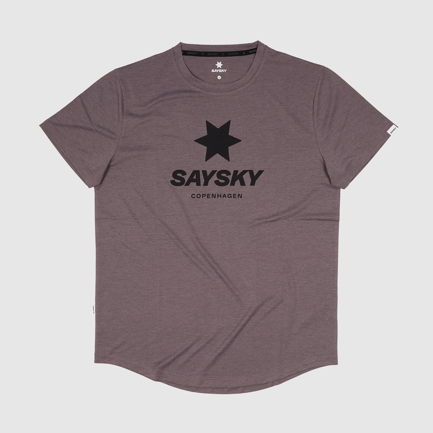 □ 公式 □ SAYSKY/セイスカイ ランニングTシャツ KMRSS01c7003 Logo 